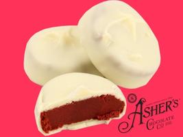 Ashers White Chocolate Red Velvet Cake Candies 1lb 